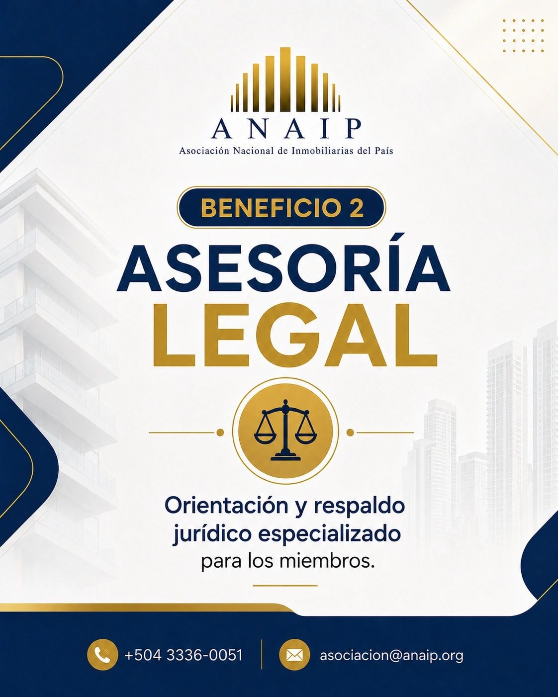 Beneficio 2 - Asesoría Legal ANAIP